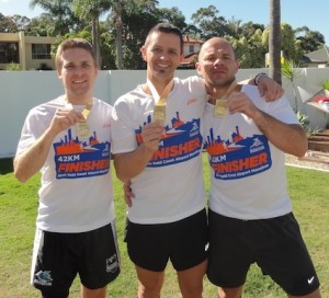 Left to Right: Leon Beattie, Scott Groves, Brett Wardley